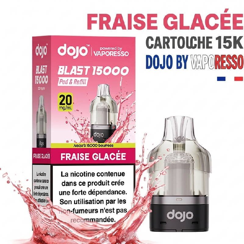 Cartouche Dojo Blast 15K – 10ml par Dojo by Vaporesso