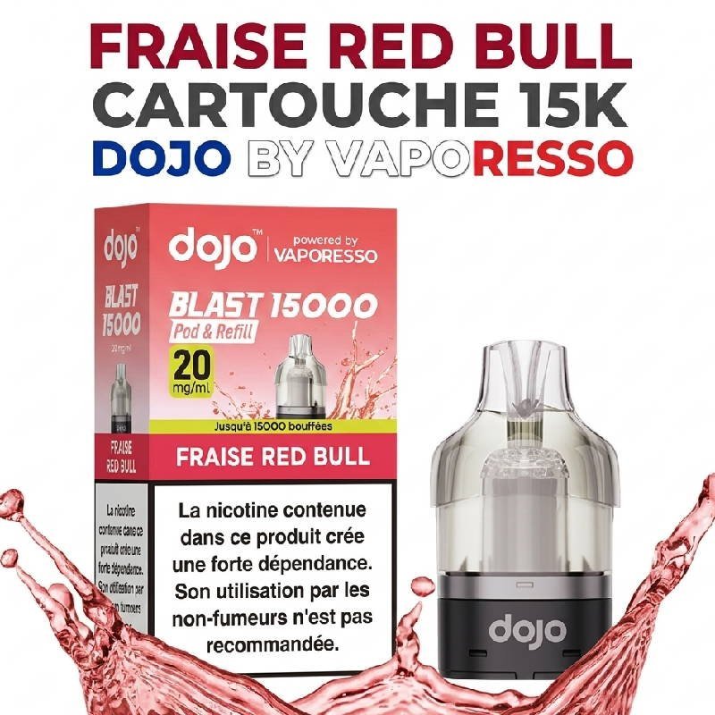 Cartouche Dojo Blast 15K – 10ml par Dojo by Vaporesso