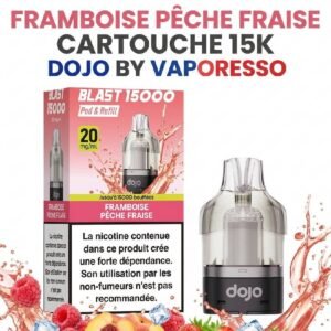 Cartouche Dojo Blast 15K – 10ml par Dojo by Vaporesso