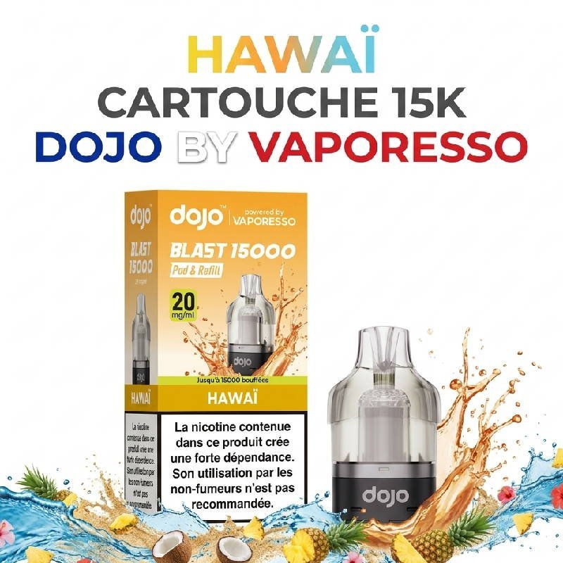 Cartouche Dojo Blast 15K – 10ml par Dojo by Vaporesso