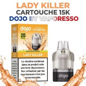 Cartouche Dojo Blast 15K – 10ml par Dojo by Vaporesso