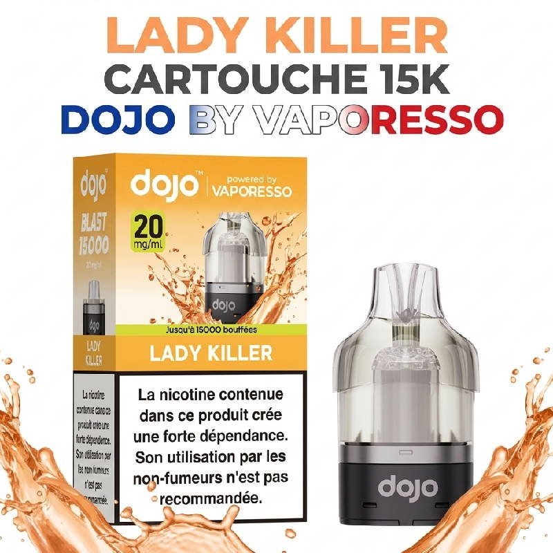 Cartouche Dojo Blast 15K – 10ml par Dojo by Vaporesso
