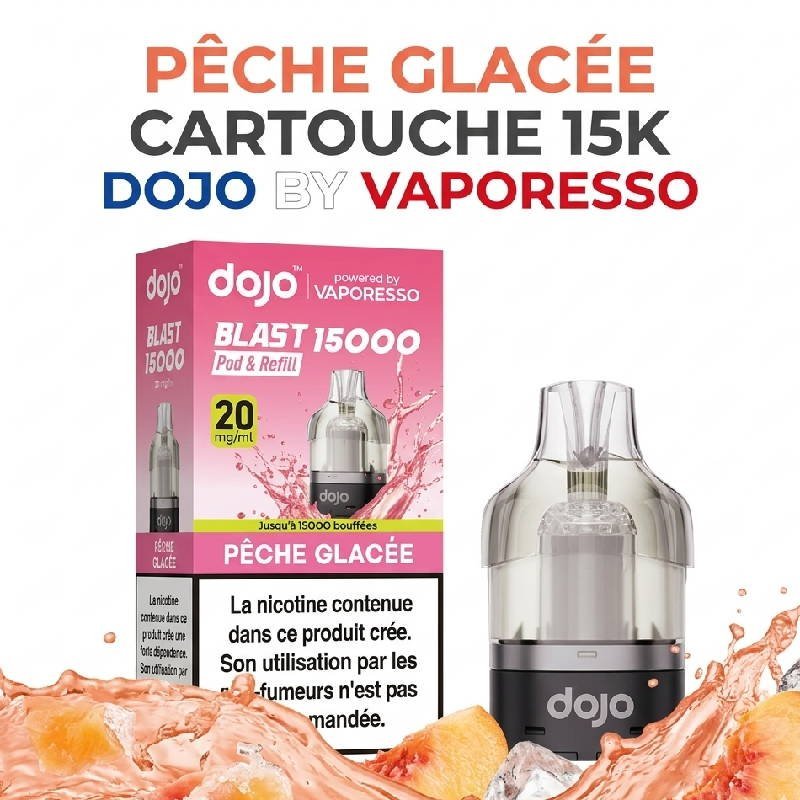 Cartouche Dojo Blast 15K – 10ml par Dojo by Vaporesso