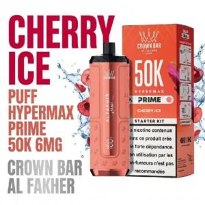 PUFF-50K-Hyper-Max-Prime-Al-Fakher-6mg-saveur-cherry-ice-1.jpg Puff Al Fakher Hypermax Prime 50K 6mg Goût chicha