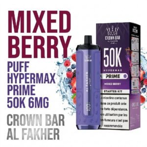 PUFF-50K-Hyper-Max-Prime-Al-Fakher-6mg-saveur-mixed-berry-1.jpg Puff Al Fakher Hypermax Prime 50K 6mg Goût chicha
