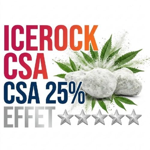 Fleur Icerock CSA 25% puissante enrobée d'isolat