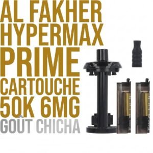 Cartouches Hypermax Prime 50K 6mg Crown bar Al-Fakher par 2