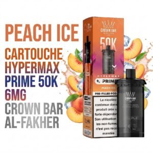 Cartouches Hypermax Prime 50K 6mg Crown bar Al-Fakher par 2